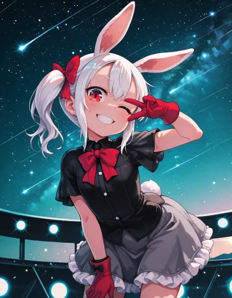 みんなでサイドテールなのだぁ～♪