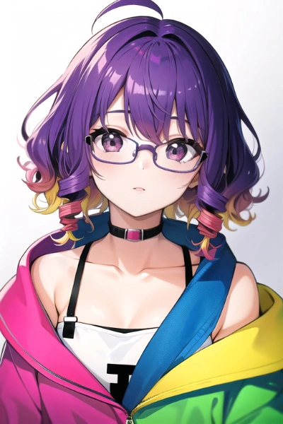 パステル少女メガネ版