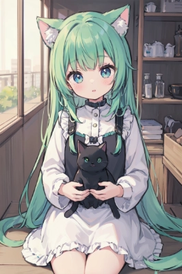 猫耳少女は可愛～