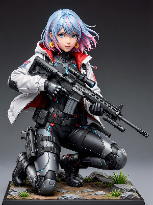 スナイパー雫💧フィギュア２