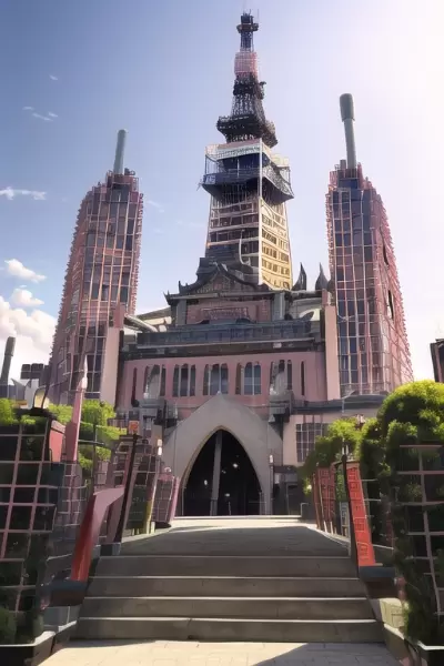 東京タワー城を作りました