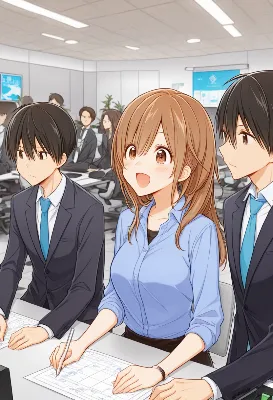 オフィスに響く彼女のひらめき