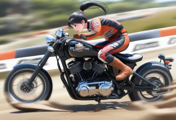 疾風のバイクレーサー