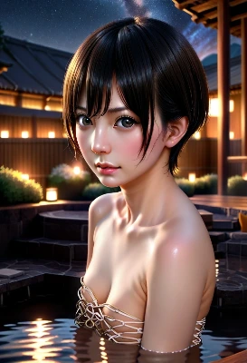 セクシー系　湯衣 湯着 湯あみ着...
