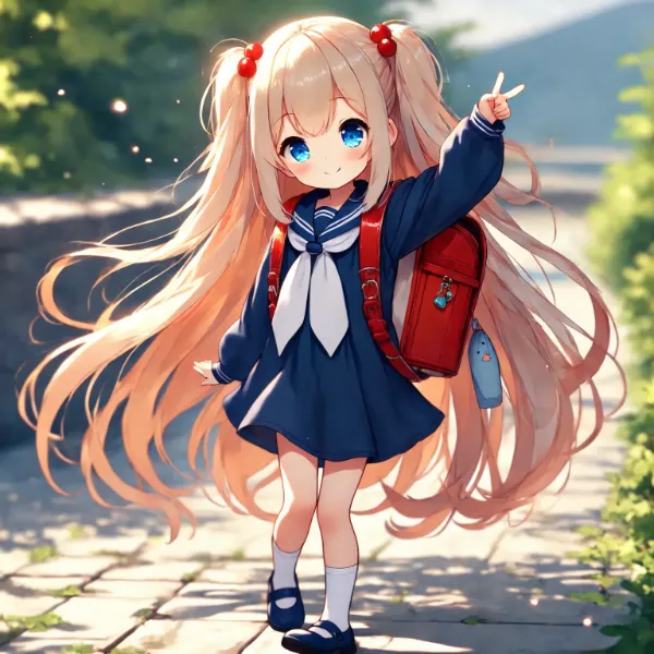 セーラー服少女