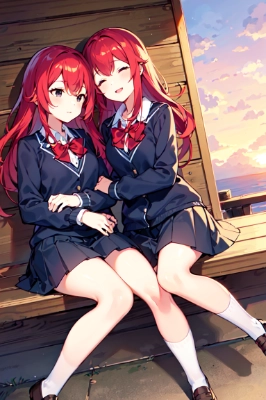 仲良しなはずの双子ちゃん