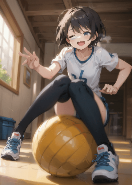 ドッジボール女子３４