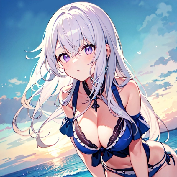 月城雪華~夏海デート~【2】