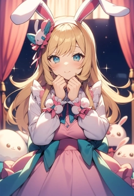 ヴェールに隠された世界『不思議な耳の少女と運命の出会い』