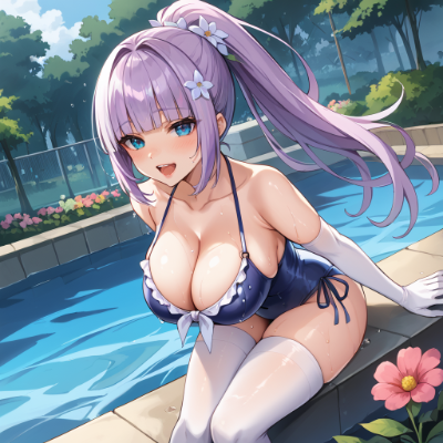 水着のお姉さん