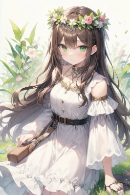 可愛い花輪でしょ？