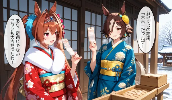 今日のお題「おみくじ」