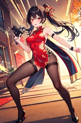 正体がバレちゃったチャイナ服潜入捜査官