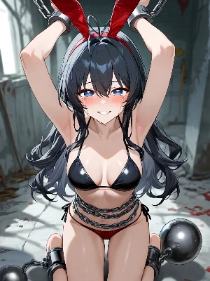 囚われのウサギさん