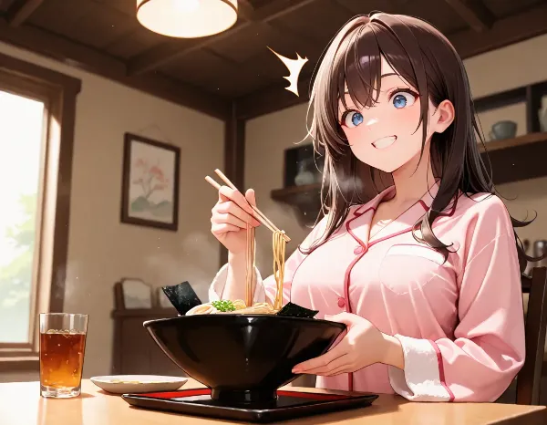 朝ラーは最高だぜ！