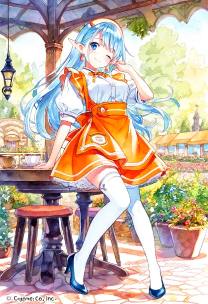 空のひかりが葉を照らし、やさしい気配が心に広がる