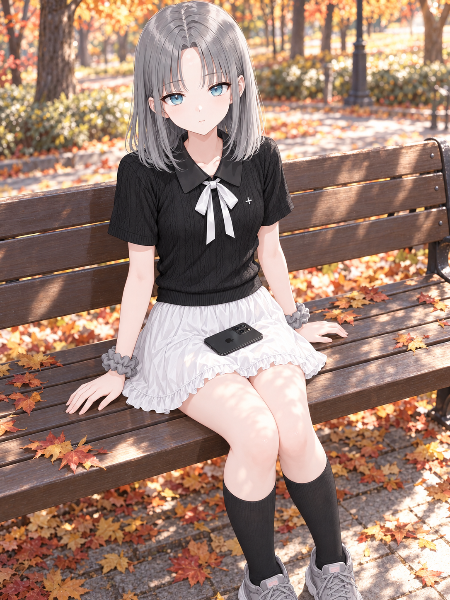 木漏れ日の下で
