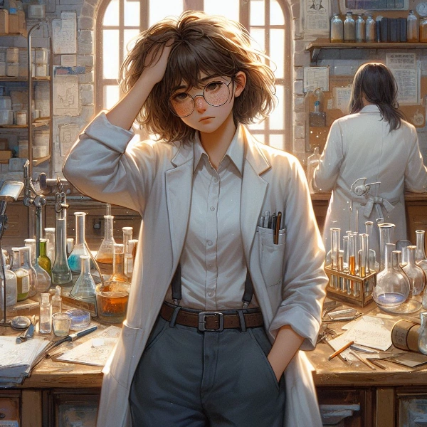 『女性科学者』