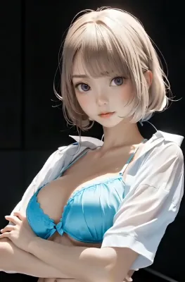 金髪お姉さん