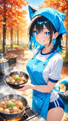 🐺 秋の味覚の芋煮会 〜遠慮すんな！ たっぷり食えよ！〜🍲