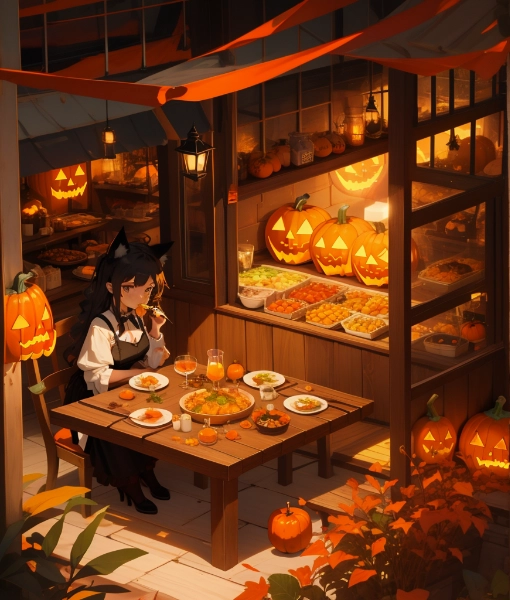 一人ハロウィン