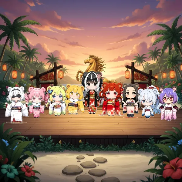 🧸「新年のご挨拶」の巻き🐎🏝