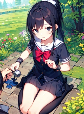 座り