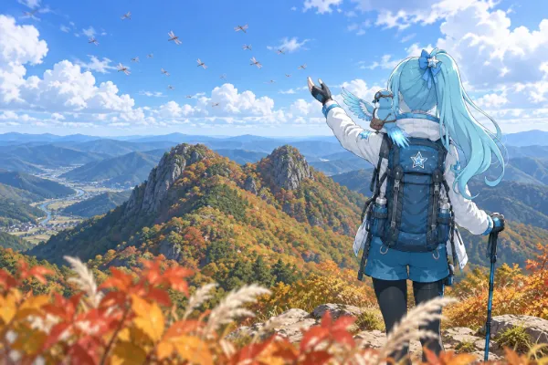 碧衣(2026/10/11、山形の摩耶山)