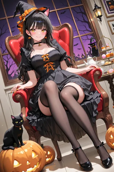 魔女の甘いハロウィン夜会