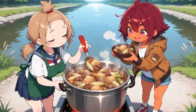 里芋と○○の煮物