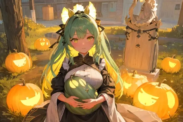 ゴーヤ教のゴーヤ巫女