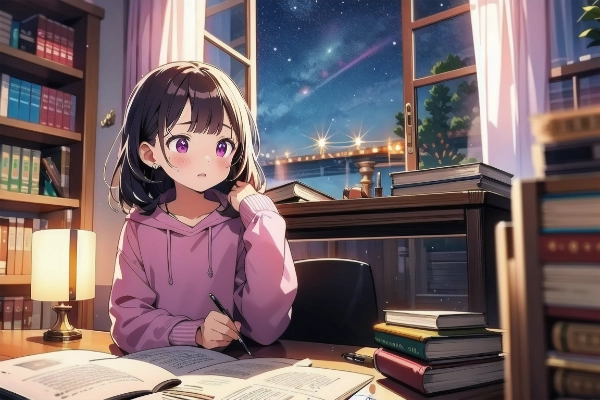 宿題が・・終わらない・・