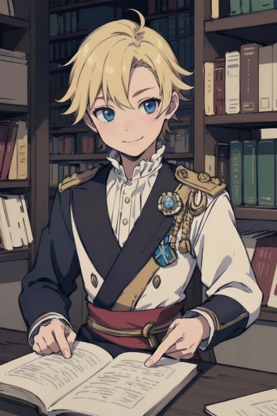 蔵書室の王子