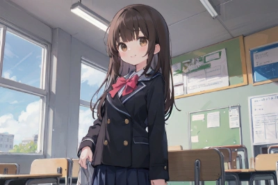 黒髪の女の子