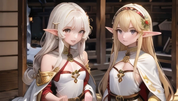 エルフさんのある一日