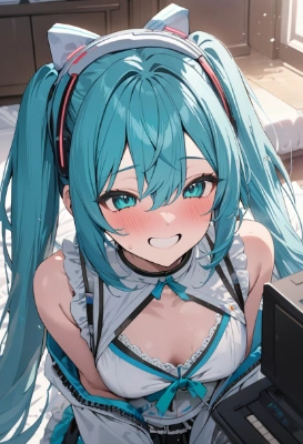 セクシーなミクちゃん