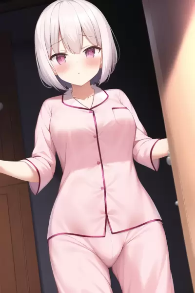 白髪パジャマその４