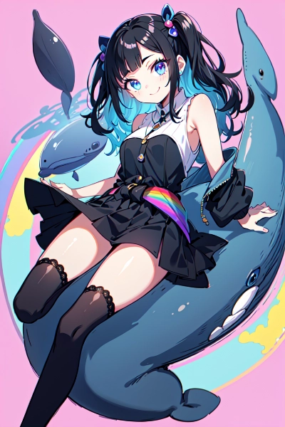 くじらとうちの子★（14枚）