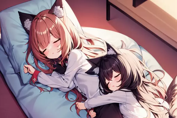 なかよくおひるね