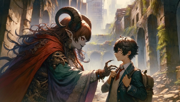 『魔王に気に入られた少年』