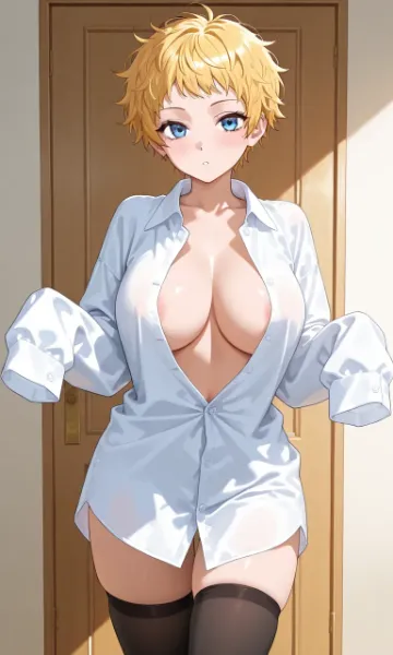 裸Yシャツみち♀④