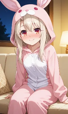 着ぐるみパジャマのイリヤちゃん