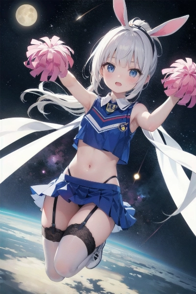宇宙から応援しますっ🐇