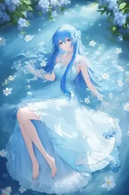 水の女の子
