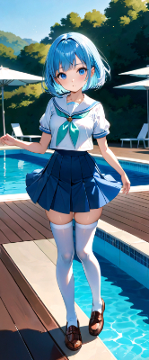 プールサイド