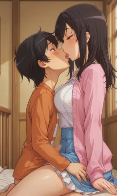 対面座位キスびより（のんのんびより13）