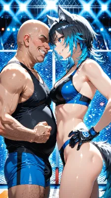 🐺 決戦 〜蒼き狼、獲物を前に牙を剥く！〜🥊💙