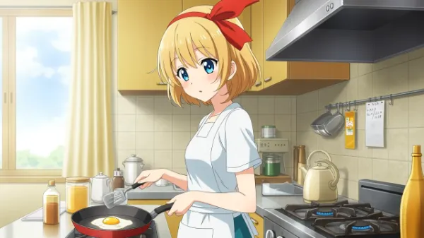 目玉焼きつくりますよー