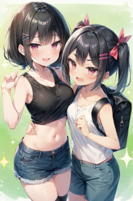 これまだ髪暗いときのお姉ちゃんとw