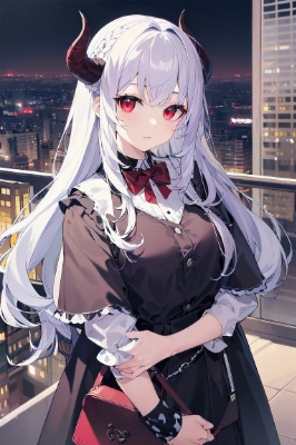 銀髪の悪魔